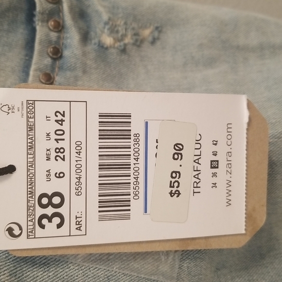 Zara Baggy Jeans, size 6 - Picture 9 of 17